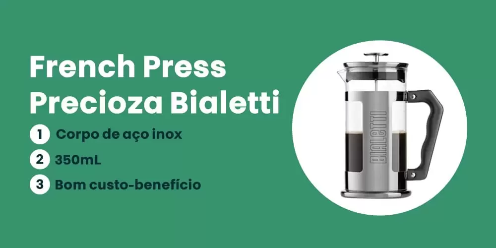 French Press Precioza Bialetti