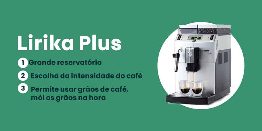 Cafeteira Automatica Lirika Plus e boa